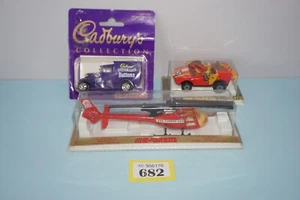 Majorette Konvolut Restposten 3 x Modellauto / Van / Hubschrauber verpackt - Bild 1 von 4
