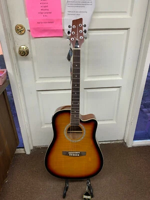 Returned Kona 原声电吉他 Sunburst KSP1CESB 本地提货 — 第 1/4 张图片