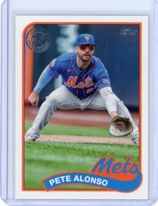 Pete Alonso 2024 Topps Series 1 1989 Insert #89B-87 New York Mets - Picture 1 of 3
