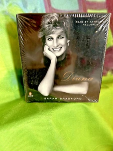 New in plastic, Princess Diana Sarah Bradford Unabridged Audio CDs Royal Family - Picture 1 of 3