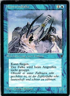 Westwindfalke (german) - Legends - MP - Magic The Gathering MTG - Image 1 of 2