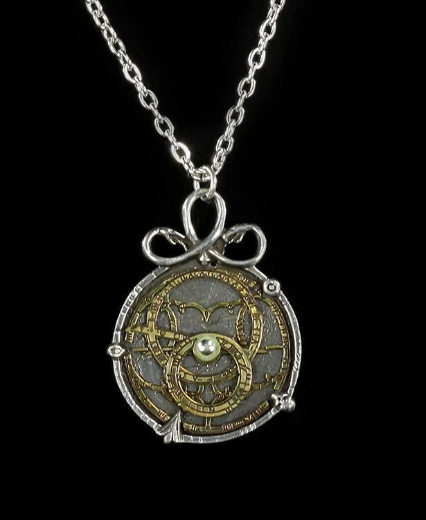 Anguistralobe - Alchemy Gothic Halskette - Fantasy Halsschmuck Kette Anhänger  - Bild 1 von 1