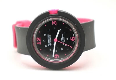 Prestige Medical Nurse Doctors Black Pink Water Resistened Watch NEEDS Battery - Изображение 1 из 4