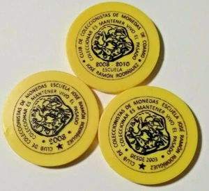 SET 3 CLUB DE MONEDA ESTUDIANTIL ESCUELA JOSE R RODRIGUEZ CAMO 2010 Puerto Rico - Bild 1 von 4