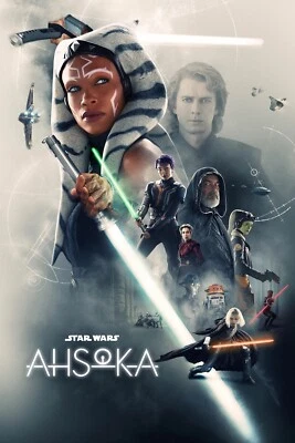 2023 Ahsoka Poster 11X17 Star Wars Rosario Dawson Ahsoka Tano Sabine Wren 🔥