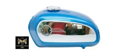 Синий стальной бензобак-тостер BMW R75/5 + боковые пластины / ПОДХОДИТ ДЛЯ - Изображение 1 из 4