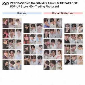 ZEROBASEONE ZB1 5th Mini Album Blue Paradise POP-UP Store Trading Card Photocard - Picture 1 of 143