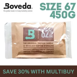 Boveda 62% Size 67 450g 2 Way Humidity Control Packs- Save 30% with Multibuy - Picture 1 of 8