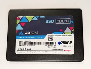 Axiom 250GB SSD Client 2.5" SATA Internal Solid State Hard Drive 488397168 - Picture 1 of 2