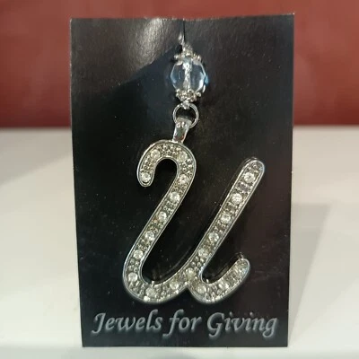 Pendaglio Lettera Dorata U di #Ursula - Immagine 1 di 4