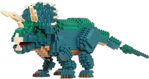 Nanoblock Dinosaur DX Triceratops NBM-033 - Picture 1 of 6