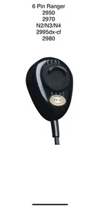 ROAD KING RK56 6 pin RANGER microfono CB CB cancellazione dinamica rumore 2950 2970 2995dx 2980 - Foto 1 di 1