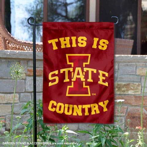 Iowa State This is Cyclones Country Garden Flag and Yard Banner Cover