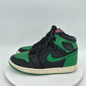 Nike Air Jordan 1 Retro Alto Hombres Talla 8 555088-030 Verde Pino Blanco Negro Zapatos - Imagen 1 de 11