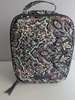 Vera Bradley Lunch Bunch Bag Box Bonbon Medallion Silver Pearl Insulated NWT - Image 1 of 4