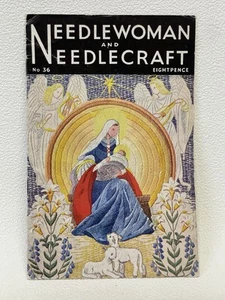 Vintage Needlewoman & Needlecraft Magazine 1948 Issue 36 Complete With Transfer - Picture 1 of 16