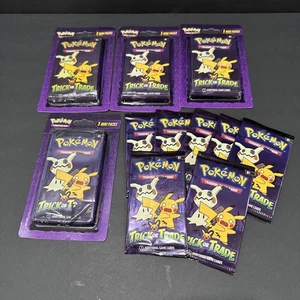2024 Pokémon Trick Or Trade Booster Packs And 2023 Packs (27 Mini Packs Total) - Picture 1 of 6