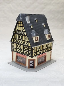 FALLER B-938 H0 CASA DE ENTRAMADO DE MADERA MILTENBERG terminado de construir COLECCIONISTA VINTAGE MODELISMO FERROVIARIO - Imagen 1 de 8