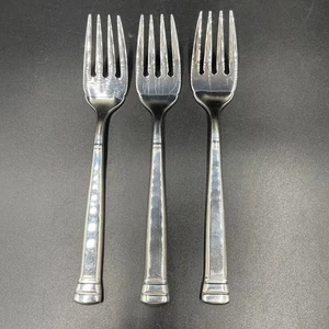 3 tenedores de ensalada Oneida RHODES Achievement de acero inoxidable 18/8 ENVÍO GRATUITO - Imagen 1 de 6