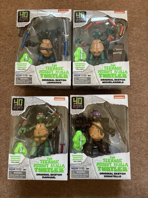 Teenage Mutants Ninja Turtles Original Sketch Figures (Complete set) - Image 1 of 4