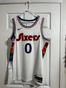 Nike Tyrese Maxey Philadelphia 76ers City Edition NBA Swingman Jersey Men’s L - Picture 1 of 7