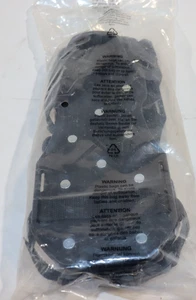 Epoxy Bodenspikes Schuhe mit 1" kurzen Spikes - verstellbare Nylonriemen, schwarz - Bild 1 von 2