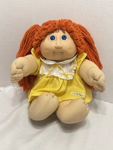 Coleco Appalachian Artworks Cabbage Patch Kids Doll 1978-1982 Red Hair Blue Eye - Picture 1 of 12