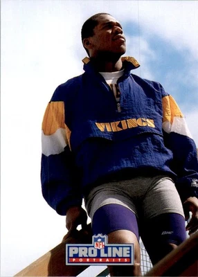 1992 Pro Line Mike Merriweather Football Cards #373 - Image 1 of 2