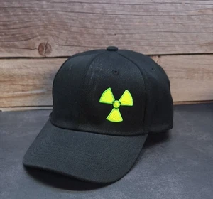 Radioactive Nuclear Embroidered Snapback & Flexfit Caps – 40 Hat Color Options - Picture 1 of 9