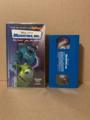 Monsters, Inc. (VHS, 2002) Disney Pixar Clamshell-Bulk Shipping Discounts Foto 1 de 4
