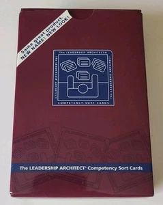 Leadership Architect Competency Sort Cards Version 10.1a 2001 COMPLETE - Picture 1 of 2