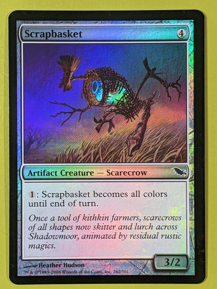 FOIL Scrapbasket x1 Shadowmoor 1x Magic the Gathering MTG - Image 1 of 1