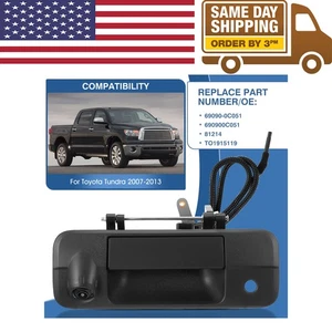 Backup Camera Tailgate Handle for Toyota Tundra 2007-2013 with Rear View D - Picture 1 of 14