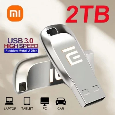 Xiaomi Metal Pendrive USB 3.2 512GB 1TB 2TB Flash Drive Thumb Memory Stick New - Image 1 of 4