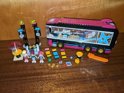LEGO FRIENDS Pop Star Tour Bus 41106 Complete minus box, spare parts, &instruct. - Image 1 of 4