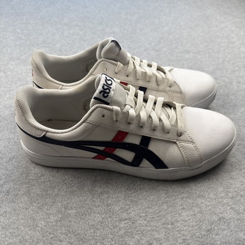 Scarpe sneakers Asics Classic CT uomo taglia 11 5 bianco rosso blu mezzanotte 1191A165