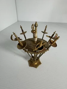 Vintage 1960s Eight Toledo Cocktail Sword Set in a Stand - Bild 1 von 5