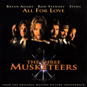 The Three Musketeers (2 Track) Soundtrack Single CD DISC ONLY, No Case, Tracking - Imagen 1 de 3