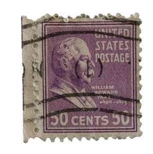 1938 William H. Taft 50c Briefmarke lila - Bild 1 von 2