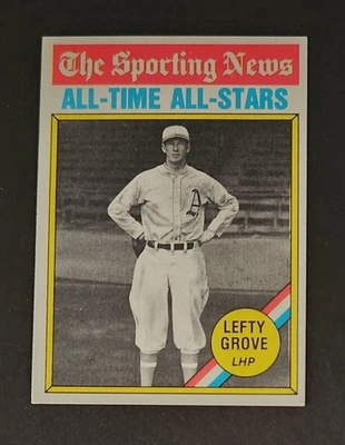 1976 Topps Baseball #350 Lefty Grove EX-MT Low Shipping - Image 1 of 2