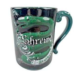 Taza de café astuta Slytherin House Crest - Mundo Mágico de Harry Potter 3D - Imagen 1 de 8