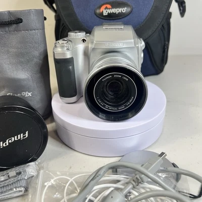 Fujifilm FinePix S3500 Digital Camera With Extra 1.5 Lens & Carry Bag & Cables - Image 1 of 4