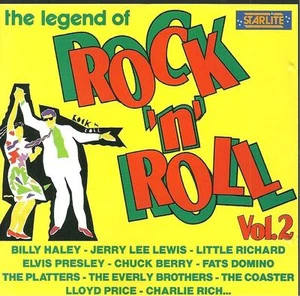 cd B6 VARIOUS THE LEGEND OF ROCK N ROLL VOL 2 ( Jerry Lee Lewis Elvis Presley - Picture 1 of 2