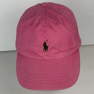 Ralph Lauren Pink Polo Hat Cap Barbie With Brown Horse Silver Buckle Strapback - Picture 1 of 15