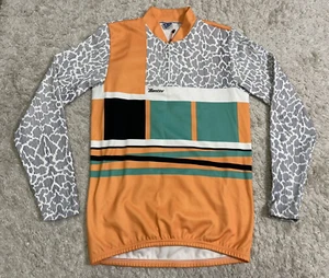 SMS Santini Vintage Long Sleeve Cycling Jersey Bike Top Shirt Jacket Maillot XL - Picture 1 of 17