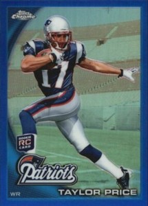 A5610- 2010 Topps Chrome Blue Refractors FB 1-220 -You Pick- 10+ FREE US SHIP