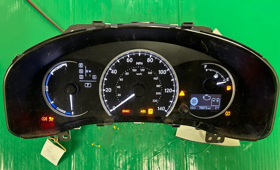 Cuadro de instrumentos velocímetro Lexus CT200H 2011-2013 78 k millas 83800-76010 Foto 1 de 3