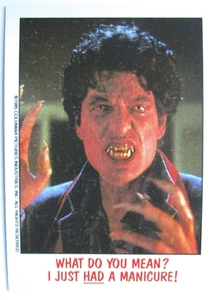 Fright Flicks 1988 Topps Card #36 (NM) ~ Fright Night Horror Movie Scene - Picture 1 of 2