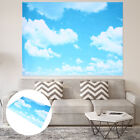 Weißer Wolken-Hintergrund 210x150 cm für Foto-Shooting