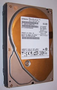 Disco duro HITACHI Deskstar modelo HDP725016GLA380 160 GB - 7200 RPM - SATA - Imagen 1 de 5